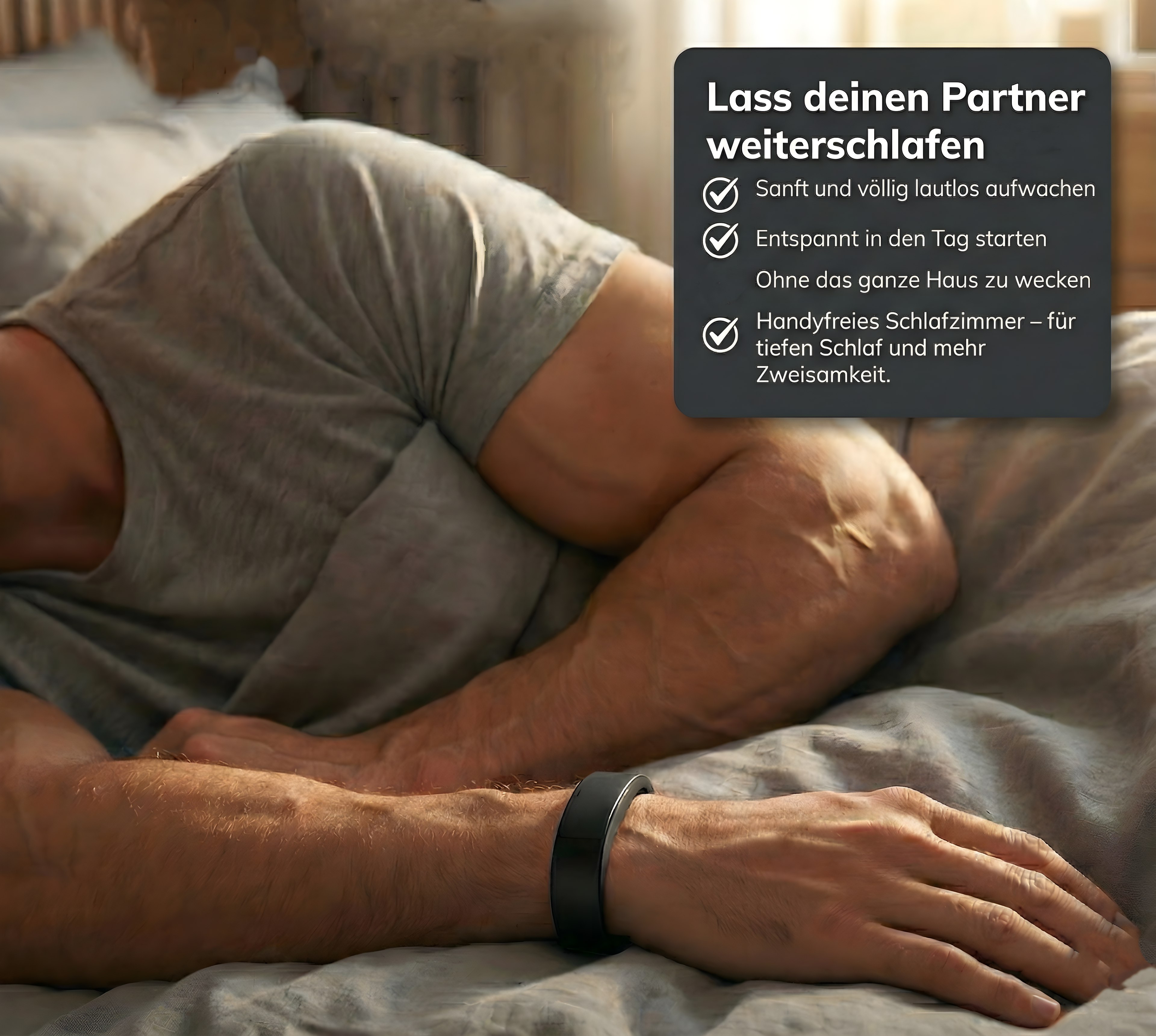 WakeWrist – Ruhig schlafen. Sanft aufwachen.