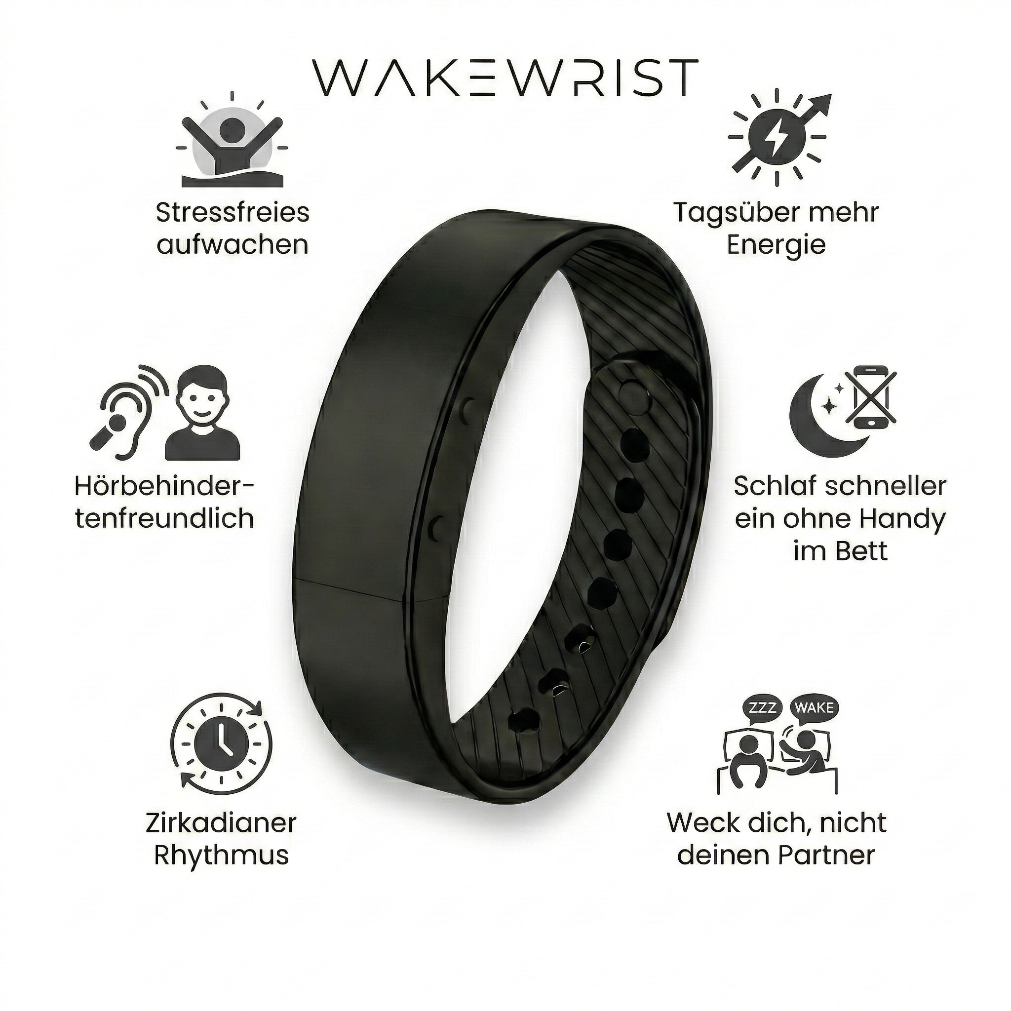 WakeWrist – Ruhig schlafen. Sanft aufwachen.